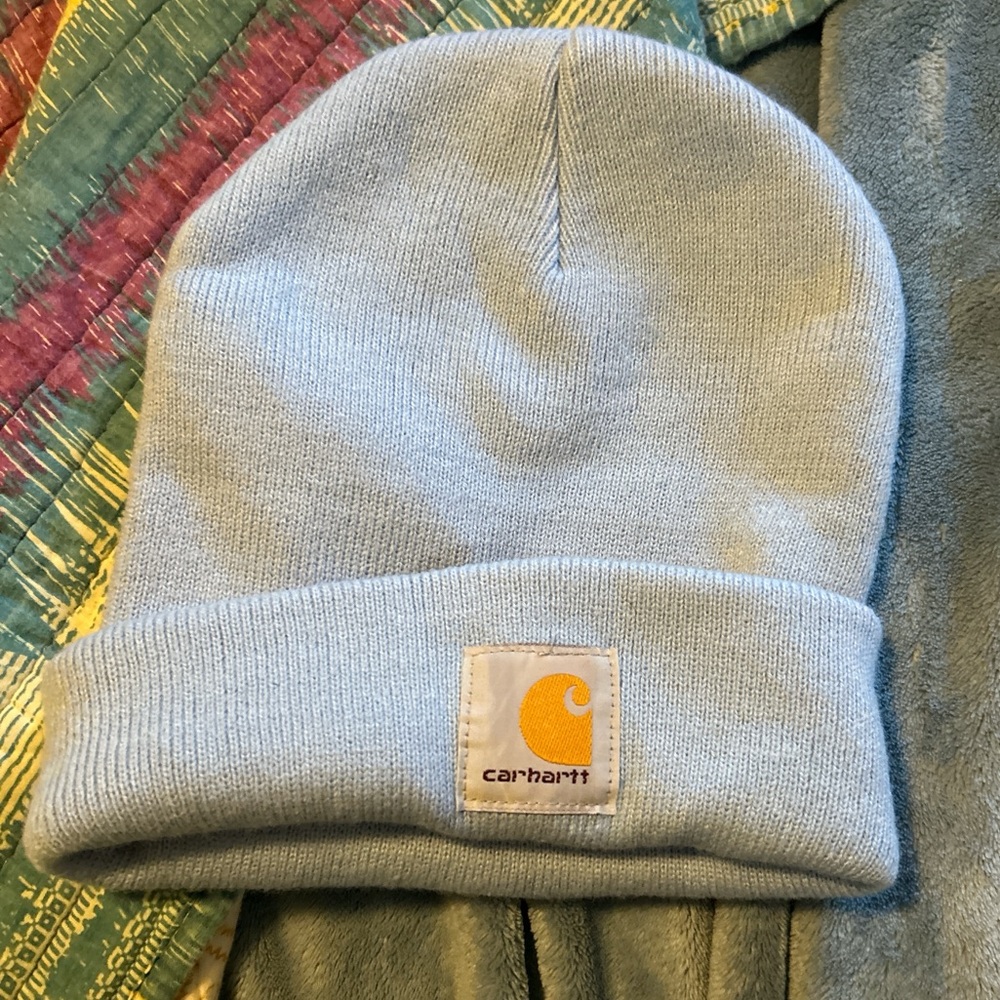 Carhartt Sky Blue Knit Beanie